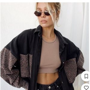 Lennon Washed Black Shirt Jacket 12th Tribe